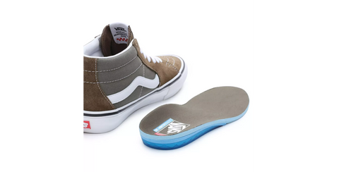 Vans Skate Grosso Mid - Grey / Brown
