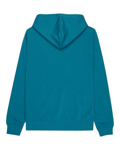 Element Icon Embroidery Zip Hood - Mallard Blue
