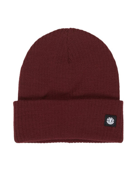 Element Mid Icon Rib Beanie - Zinfandel