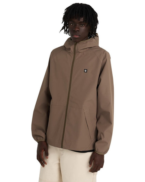 Element Alder 2.0 Travel Windbreaker - Stone Gray