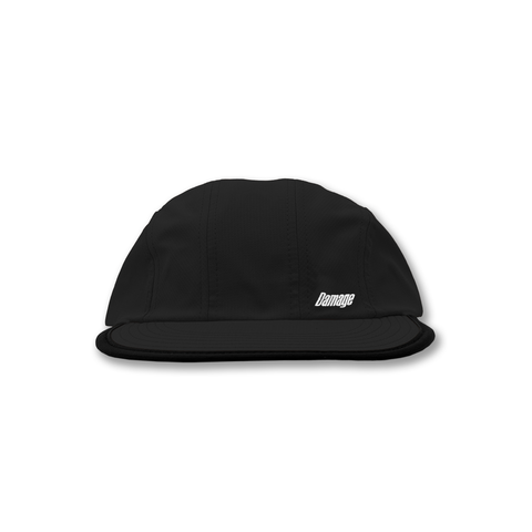 Damage LTD Foamie 5 Panel Cap - Black