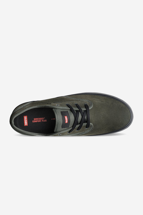 Globe Motley II - Dark Olive / Black