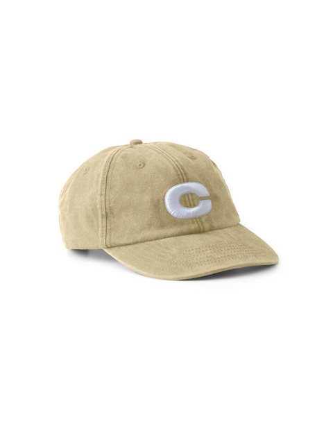 Cleaver Skateboards "C" Dad Hat - Washed Stone