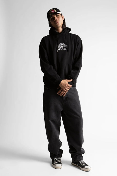 Wasted Paris Crest Hoodie - Black