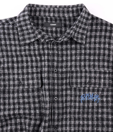 Former Vivian Flannel LS Shirt - Black