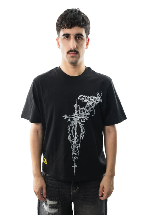 LocalNV Victory Cross Tee - Black
