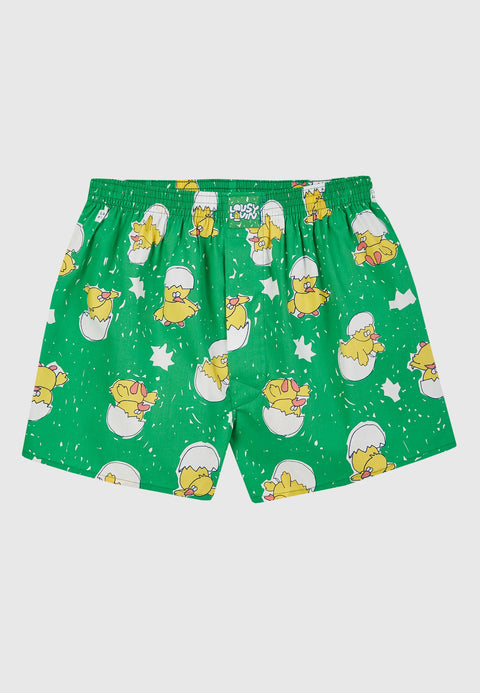 Lousy Livin Boxershorts Kueken - Bright Green