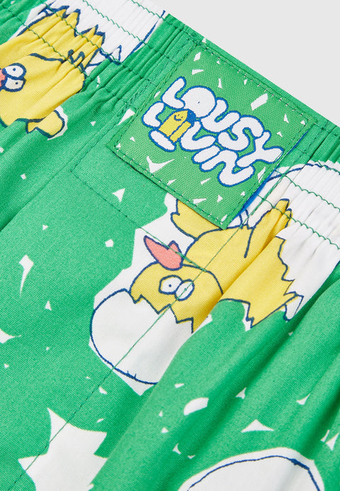 Lousy Livin Boxershorts Kueken - Bright Green