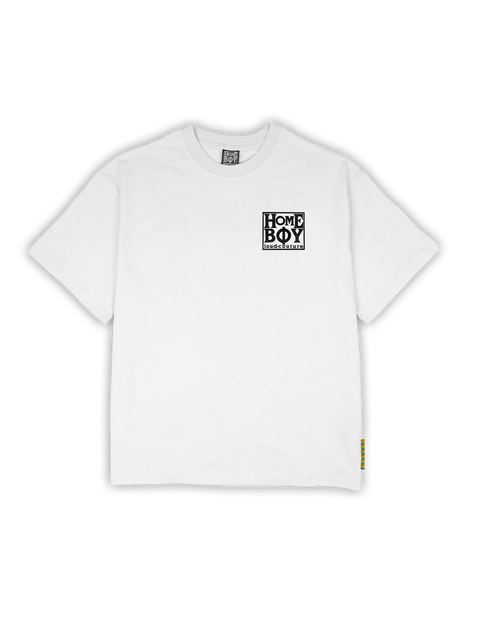 Homeboy Old School Tee - White