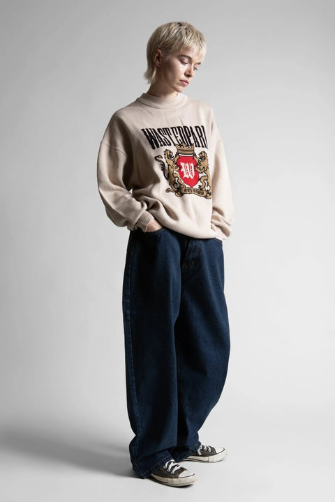 Wasted Paris Crest Sweater - Sahara