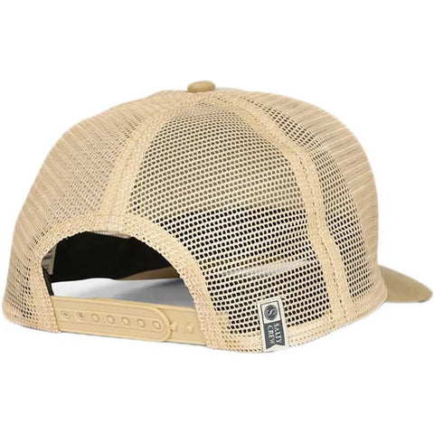Salty Crew Tentacles Retro Trucker Cap - Birch Khaki