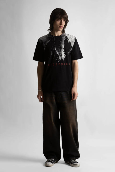 Wasted Paris Black Hill Tee - Black