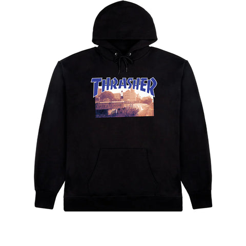 Thrasher X Welcome Cardiel De La Villa Hoodie - Black
