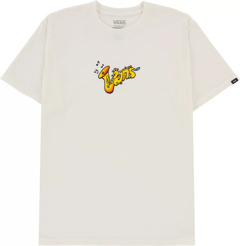 Vans Jazz Logo Tee - Marshmallow