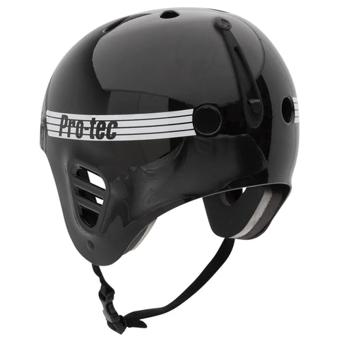 PRO-TEC Full Cut Water Helmet - Gloss Black