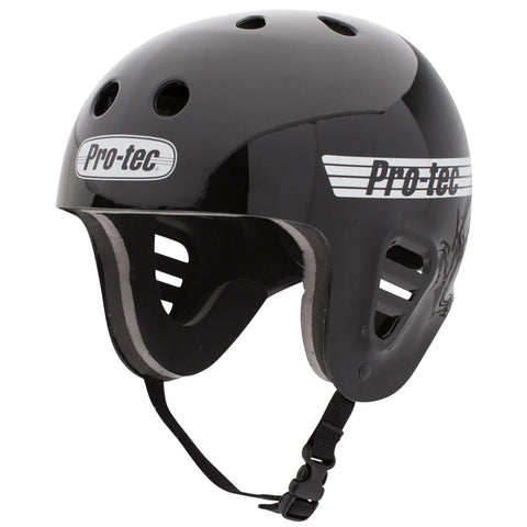 PRO-TEC Full Cut Water Helmet - Gloss Black