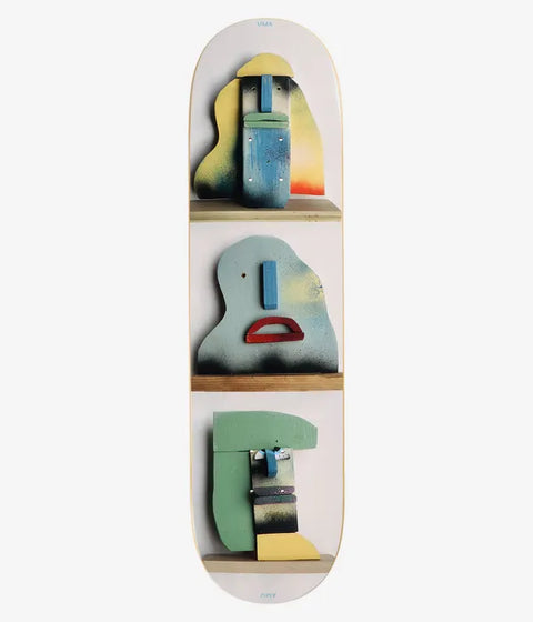 UMA Landsleds Blocks 8.25´´ Deck - White