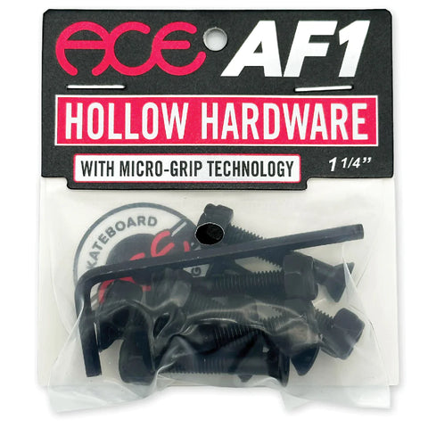 ACE AF1 Hollow 1.1/4´´ Bolts - Black