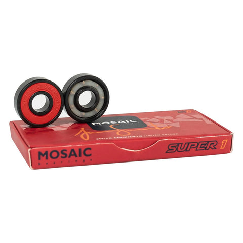Mosaic Super 1 Javier Sarmiento Abec 7 Bearings - Red