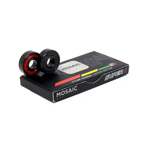 Mosaic Super 1 Tyler Surrey Abec 7 Bearings - Black