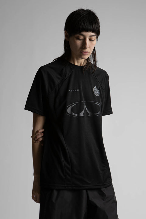 Wasted Paris Sharp Football Tee - Black