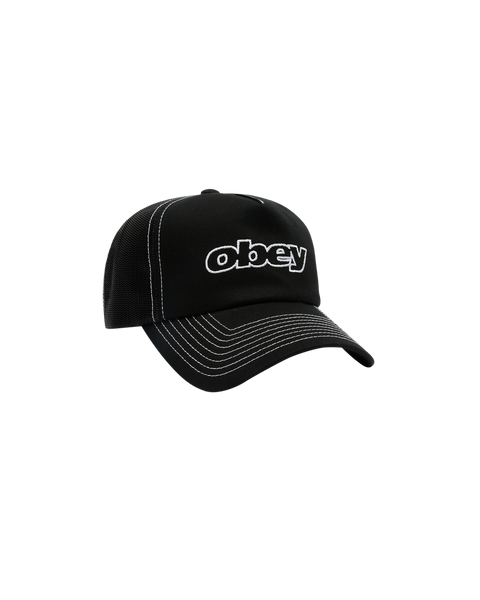 OBEY Form Trucker  - Black