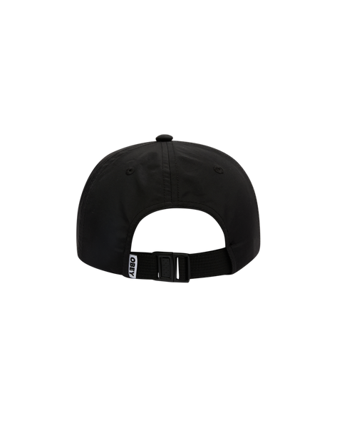Obey Dance Studio Nylon 6 Panel Cap - Black