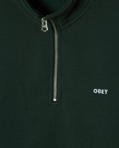 OBEY Established Works Bold Mockneck - Green Gables