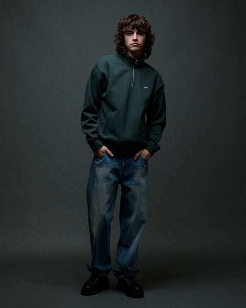 OBEY Established Works Bold Mockneck - Green Gables