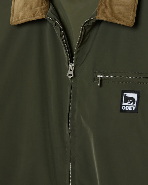 OBEY Elysian Jacket - Grape Leaf