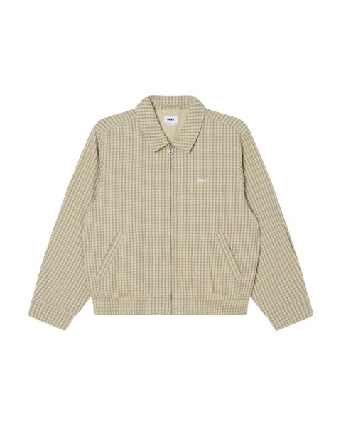 OBEY Luther Blouson Jacket - Abbey Stone