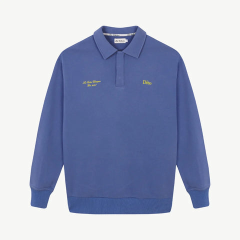 Dito Collective After Glow Quarter Zip - Blue