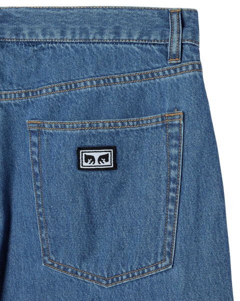 Obey Emerson Denim Pant - Salty Blue Stone Wash
