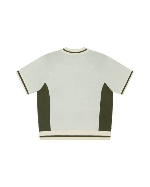 OBEY Sport Polo Sweater - Unbleached Multi