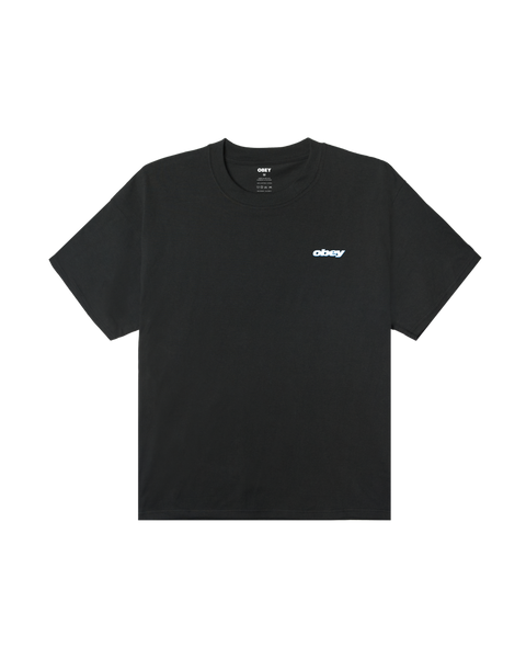 OBEY Lips Heavyweight Tee - Black