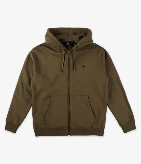 Volcom Single Stone Zip Hoodie - Sage Leaf