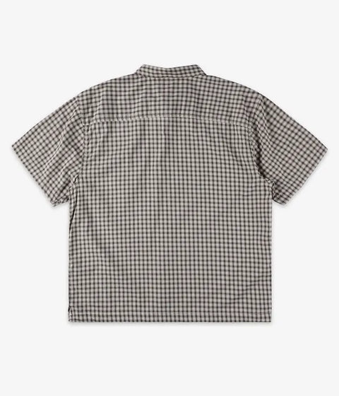 Vans Larkspur Mini Plaid SS Shirt - Oatmeal