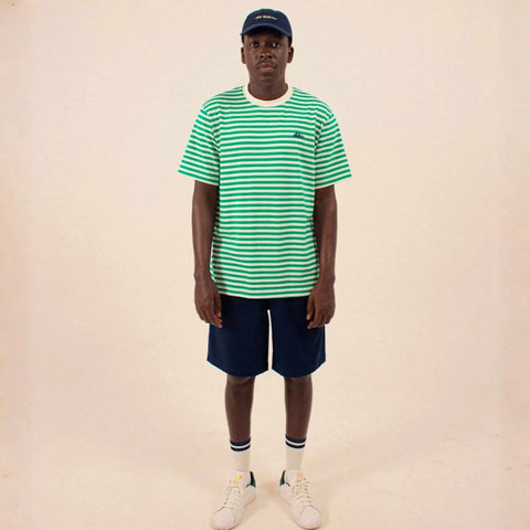 Dito Collective Green Stripes Tee - Green