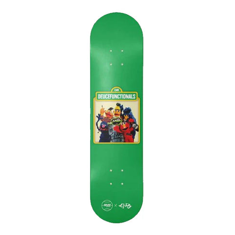 Deuce Skateboards Sesame Street 8.125´´ Deck - Green