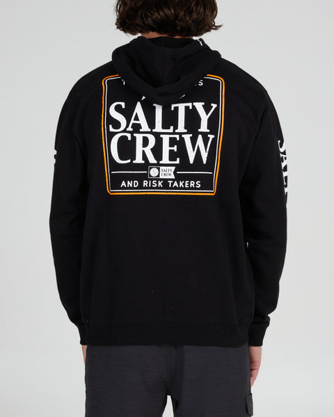 Salty Crew Coaster Zip Hoodie - Black