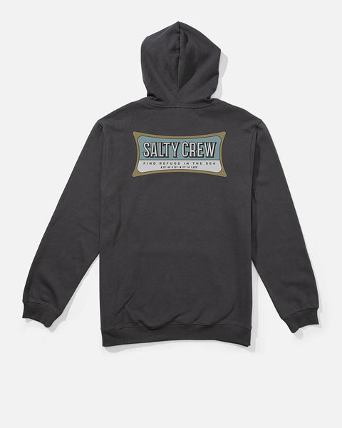 Salty Crew Essential Zip Hoodie - Charcoal