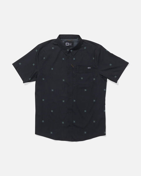 Salty Crew Flagship UV Button Up Shirt - Phantom
