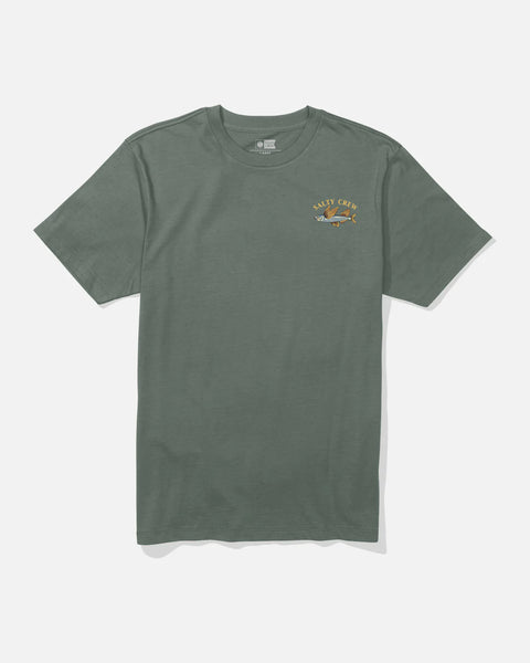 Salty Crew Fly Home Tee - Laurel Wreath
