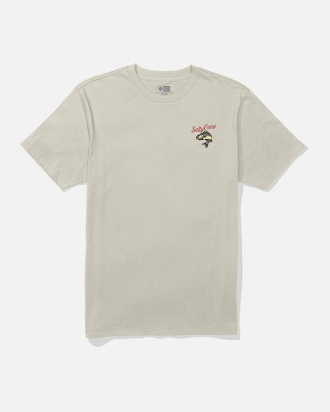 Salty Crew Striped SS Tee - Moonbeam