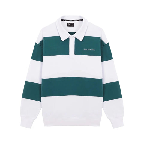 Dito Collective Baseline Quarter Zip - Green / White