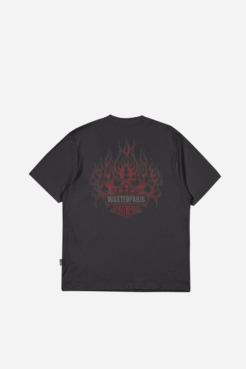 Wasted Paris Road Tee - Old Black