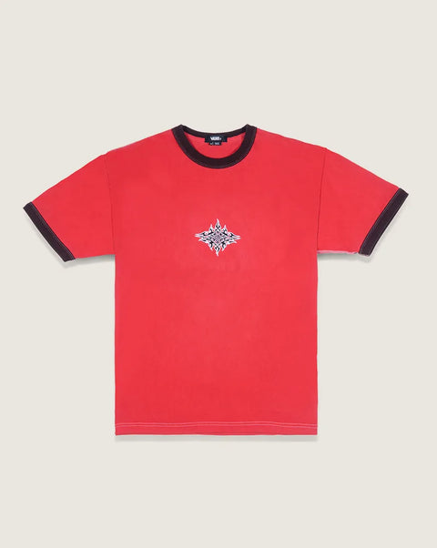 Vans Flame Face Tee - Red