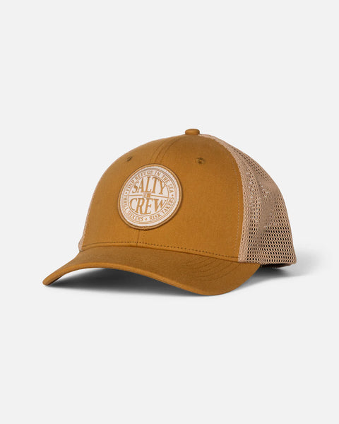 Salty Crew Global Trucker Cap - Bone Brown