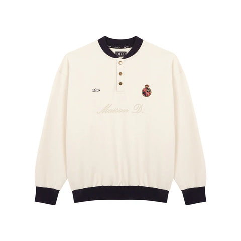 Dito Collective Mao Crewneck - Beige