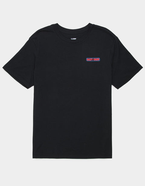 Salty Crew Neon Sign Tee - Black